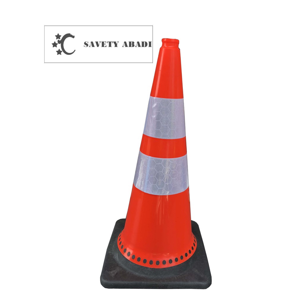 Jual Traffic Cone Pvc Tinggi Cm Lentur Kerucut Trafic Safety Pvc