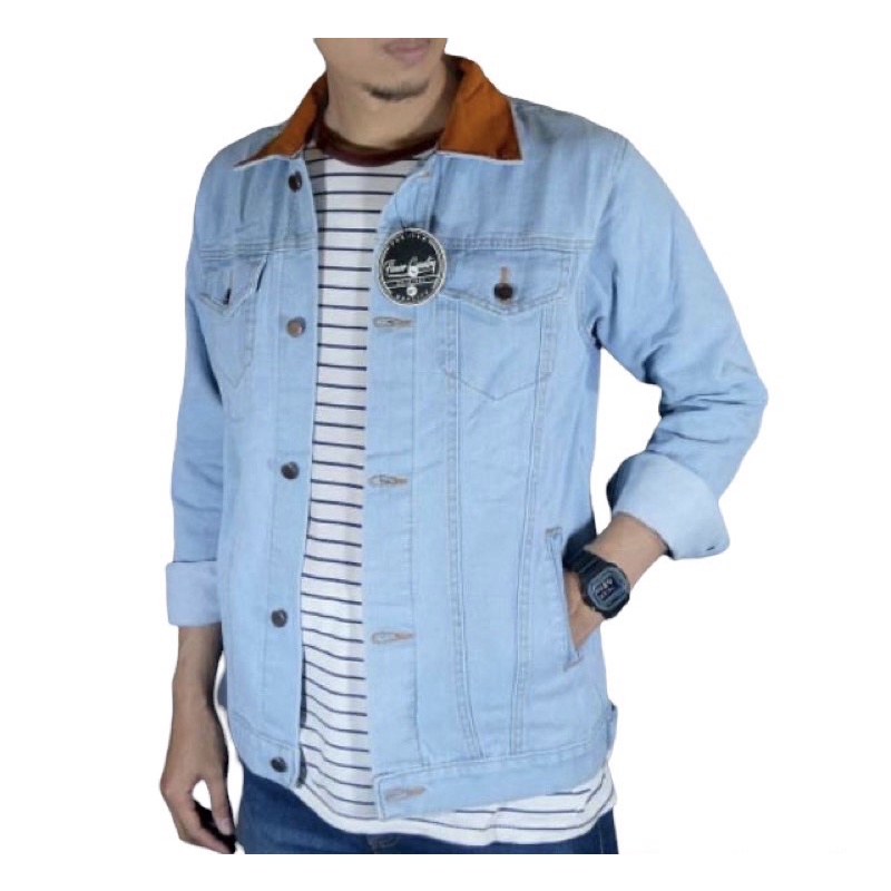 Jual Jaket Jeans Pria Dilan Dilan Ganteng Dan Keren Jaket Jeans