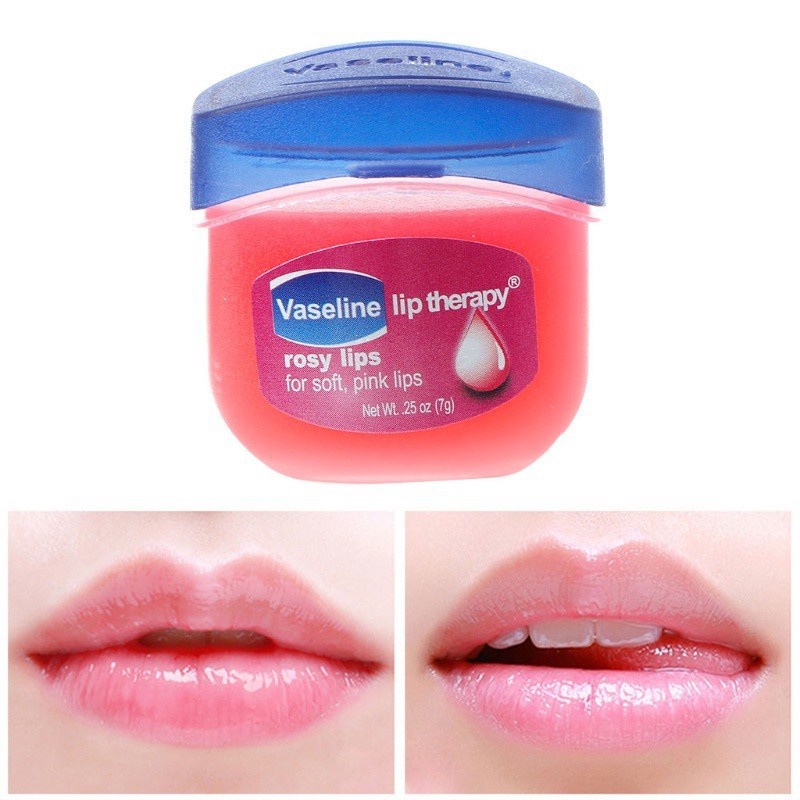 Jual Vaseline Lip Therapy Bibir Kering Lip Balm Pelembab Bibir Lip