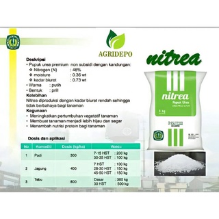 Jual Pupuk Urea Nitrea N Non Subsidi Repack Kg Shopee Indonesia