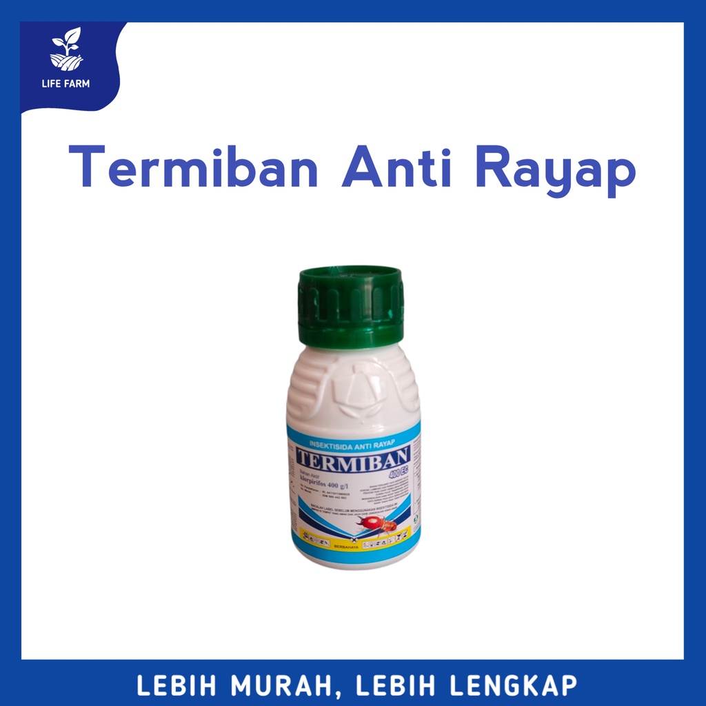 Jual Insektisida Obat Racun Anti Pembasmi Rayap Cair Termiban 400 EC