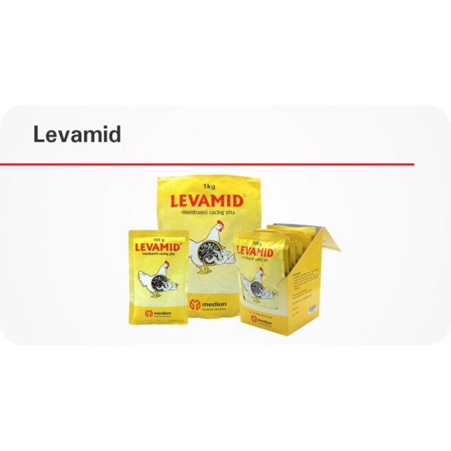 Jual Medion Levamid Obat Cacing Unggas Gr Shopee Indonesia