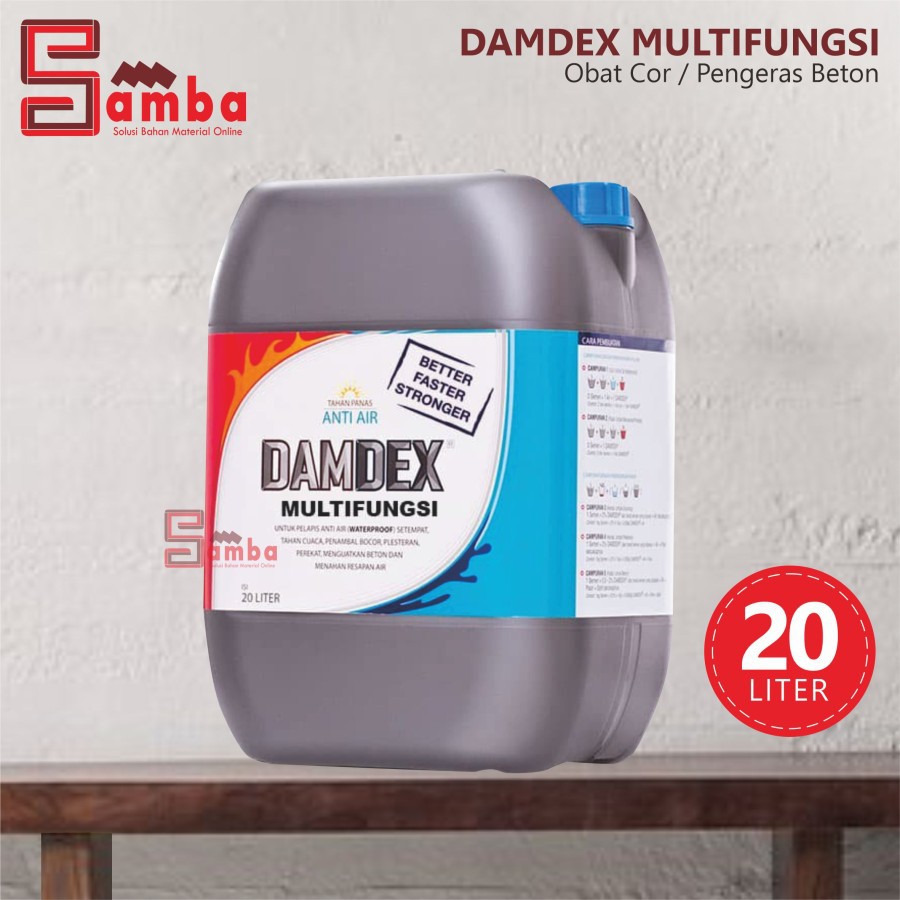 Jual Damdex Pencampur Semen Multifungsi Damdex Obat Cor Pengeras