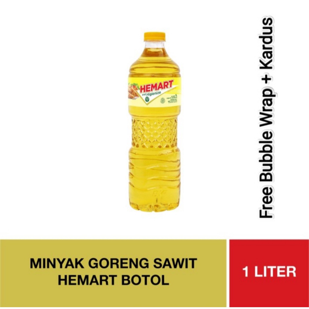 Jual Minyak Goreng Hemart Botol 1 Liter Shopee Indonesia