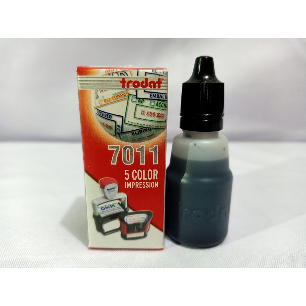 Jual Tinta Stempel Trodat Warna Hitam Shopee Indonesia