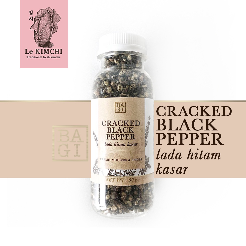 Jual Lada Hitam Pecah Premium Cracked Black Pepper Bagi Shopee