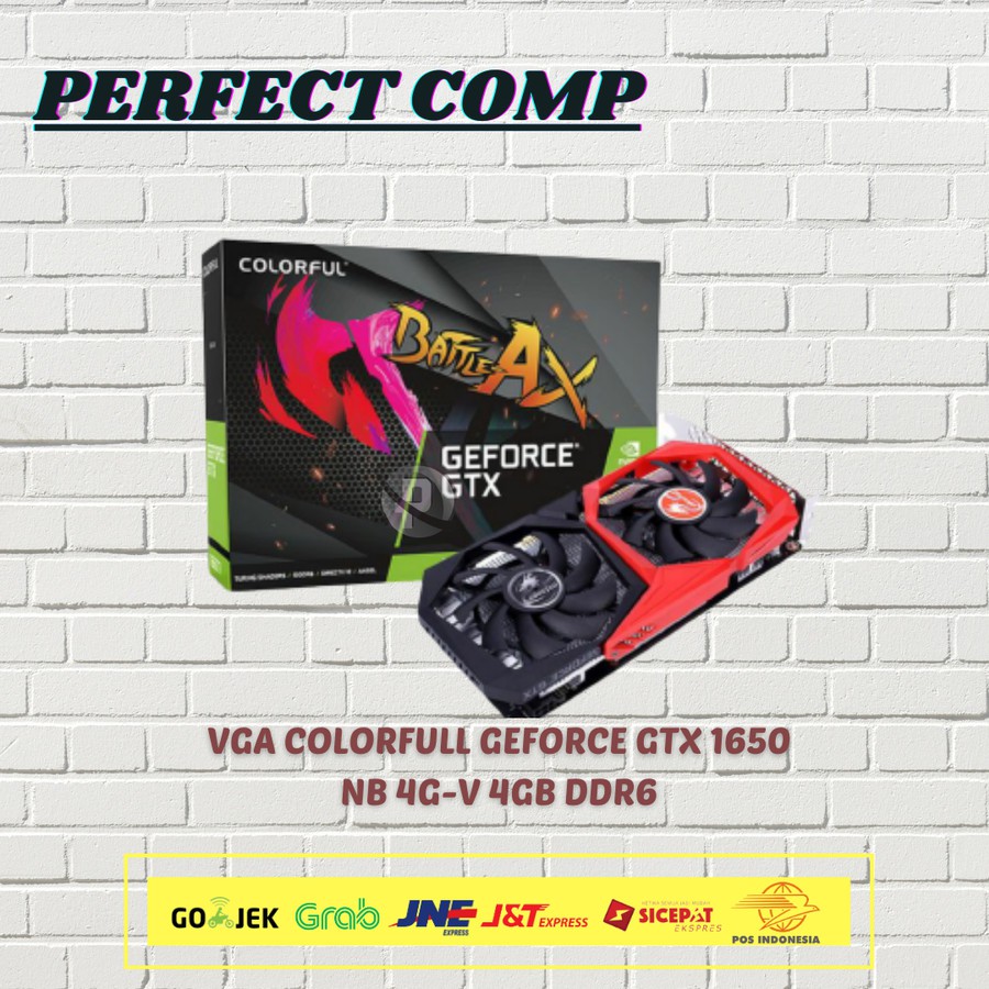 Jual VGA COLORFULL GEFORCE GTX 1650 NB 4G D6 4GB GDDR6 Shopee Indonesia