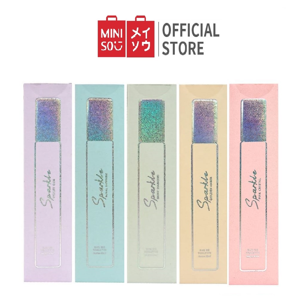 Jual Miniso Parfum Sparkle Original Violet Gem Wanita Edt Perfume