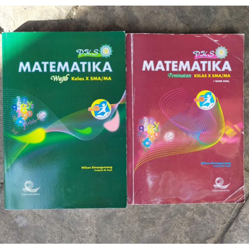 Jual Buku Bekas Pks Matematika Kelas X Xi Dan Xii Kelompok Wajib Dan