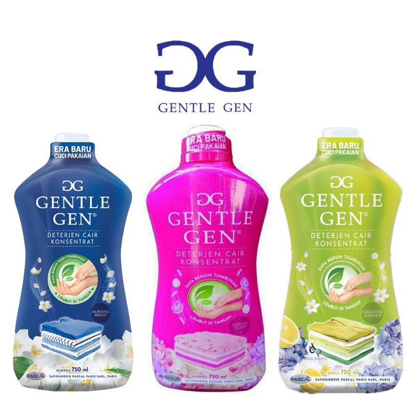 Jual Gentle Gen Detergen Cair 750ml Shopee Indonesia