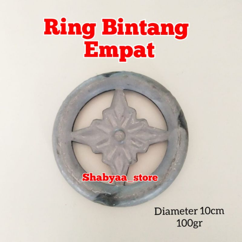 Jual RING BINTANG 4 Roda Gelang ORNAMEN PAGAR BESI Shopee Indonesia