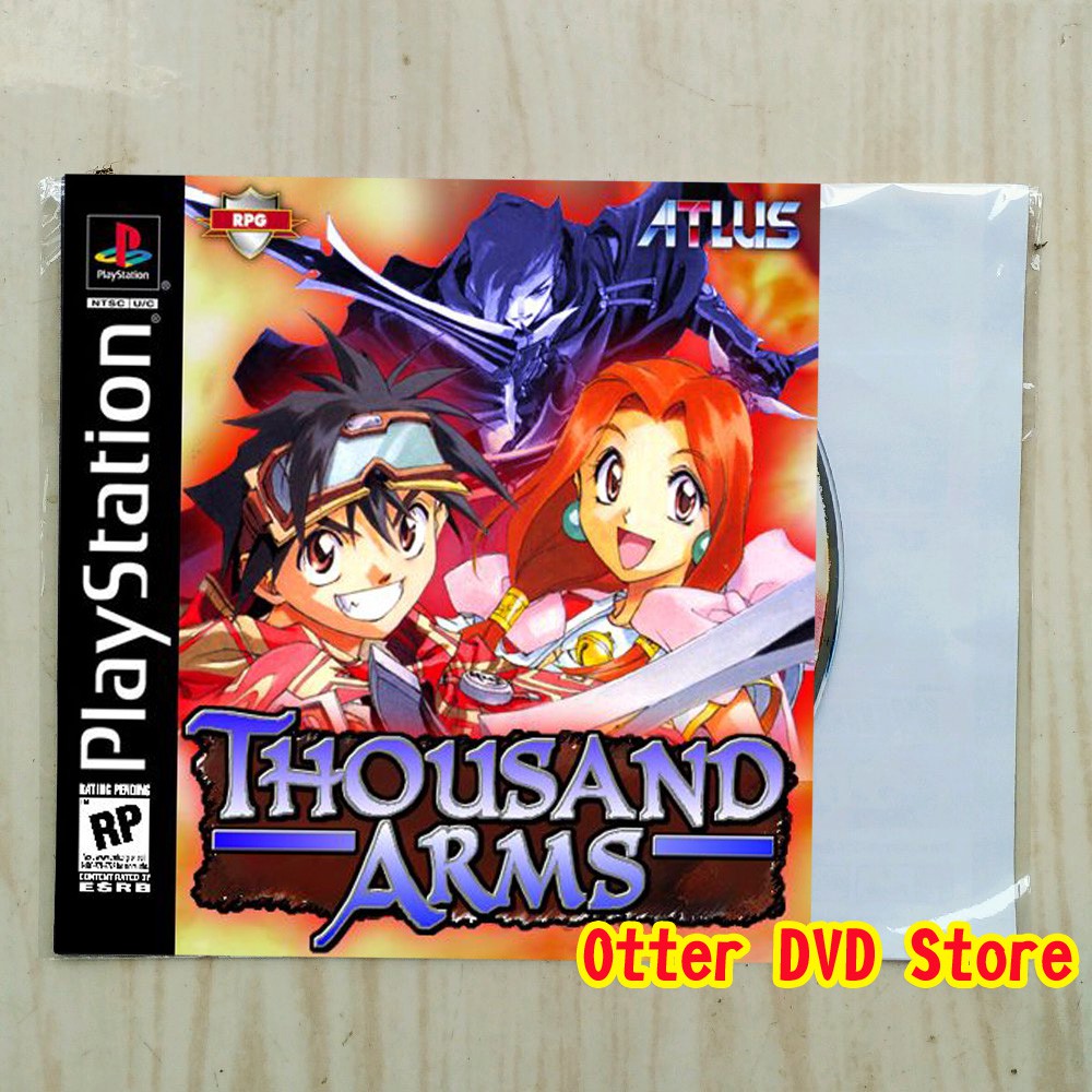 Jual Kaset CD Game Ps1 Ps 1 Thousand Arms 2 Disc Shopee Indonesia