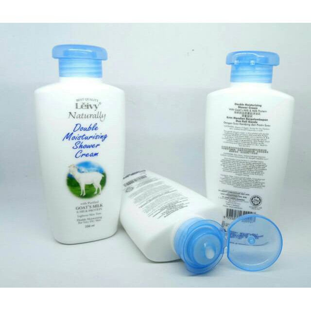 Jual Leivy Naturally Double Moisturising Shower Cream Ml Shopee