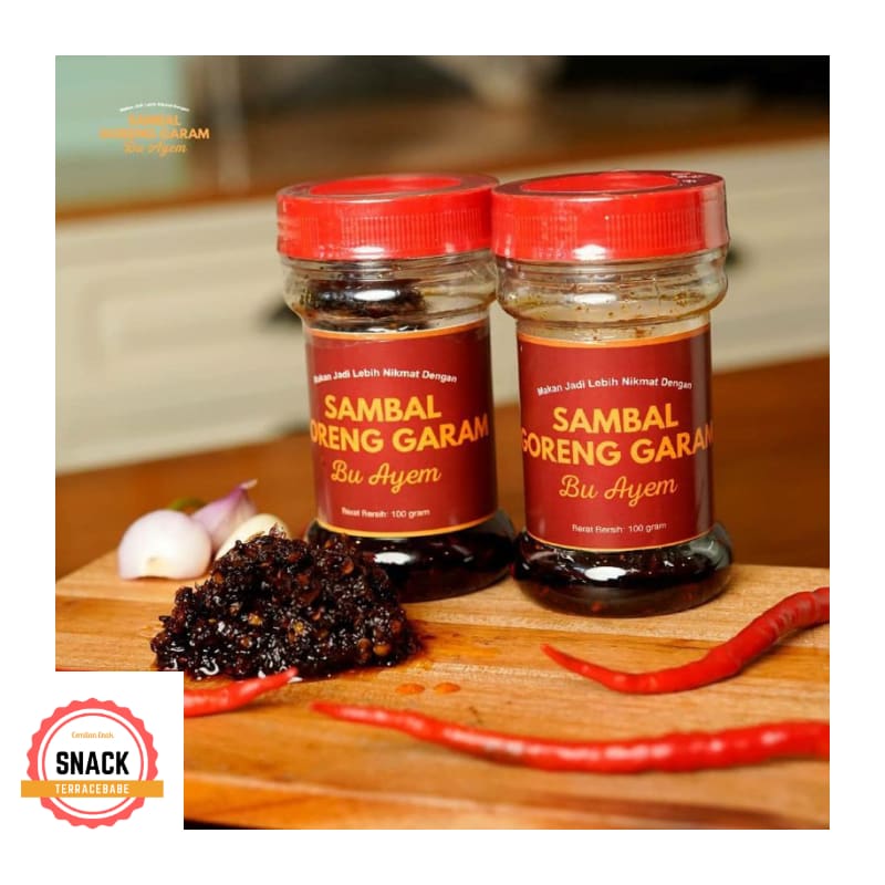 Jual Jual Sambal Goreng Garam Khas Betawi Bu Ayem Sambel Pedas Asin