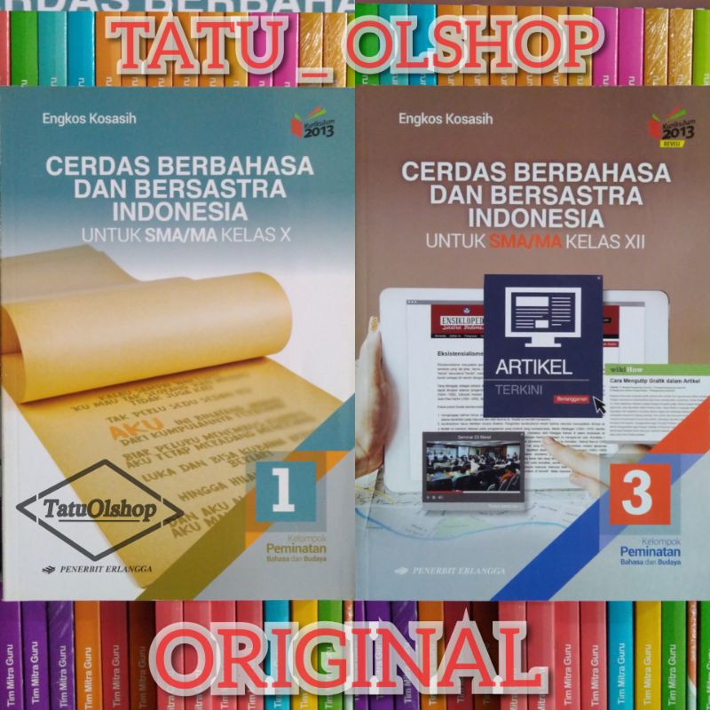 Jual Buku Cerdas Berbahasa Dan Bersastra Indonesia Sma Kelas X