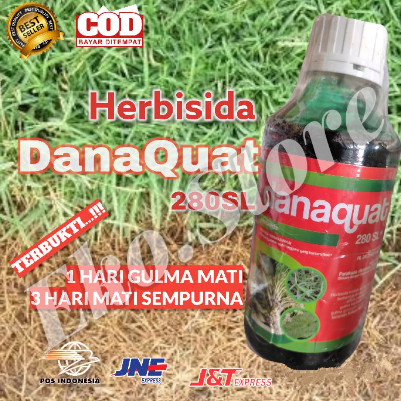 Jual Danaquat Herbisida Rumput Mati Daun Mati Cepat Paraquat