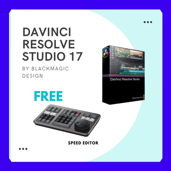 Jual Blackmagic Design DaVinci Resolve Studio 17 X64 Indonesia Shopee