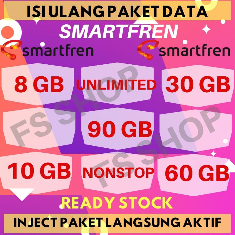 Jual Paket Data Kuota Smartfren Murah Promo Internet Unlimited Nonstop