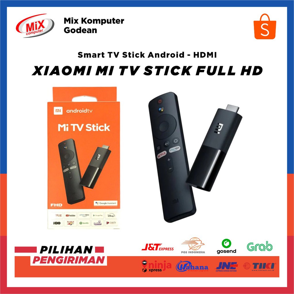 Jual Xiaomi Mi TV Stick Full HD 1080p HDMI Android Smart TV Dongle