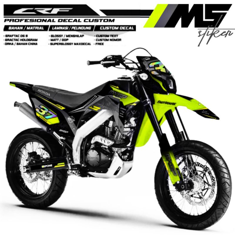 Jual Decal Sticker Striping Variasi Fullbody Crf L Bisa Tambah