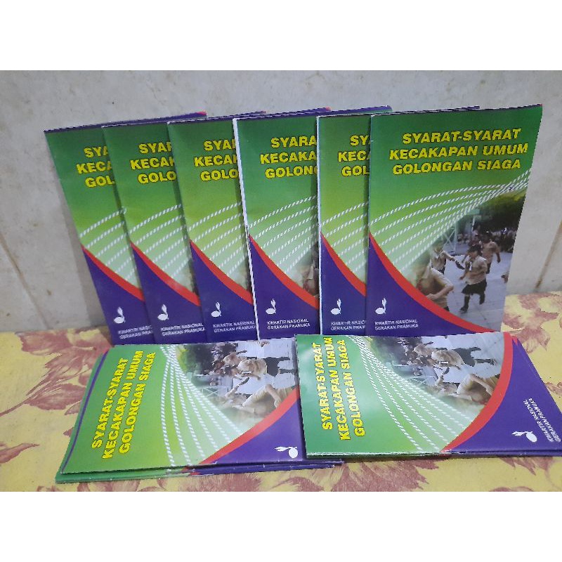 Jual Buku Pramuka Syarat Syarat Kecakapan Golongan Siaga Shopee Indonesia