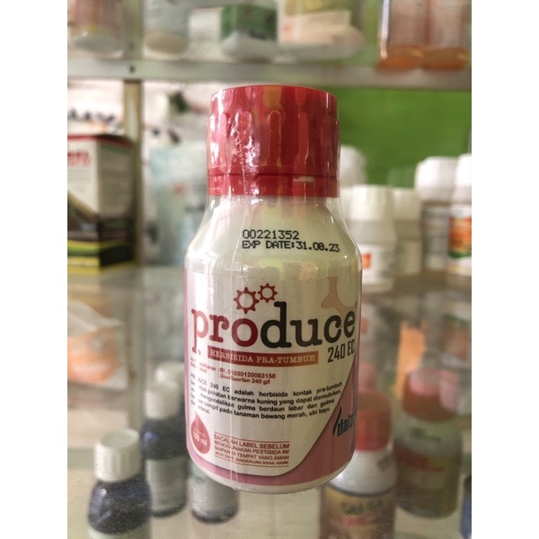 Jual HERBISIDA PRA TUMBUH PRODUCE 240 EC 100ML Shopee Indonesia