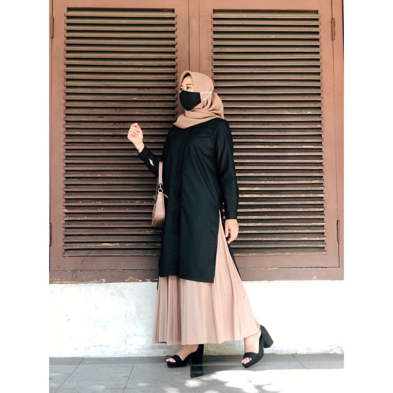 Jual DENALI TUNIC BLACK Shopee Indonesia