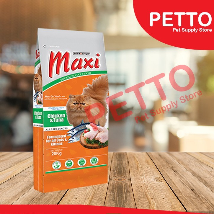 Jual Maxi Cat Food Kg Makanan Kucing Maxi Kg Shopee Indonesia