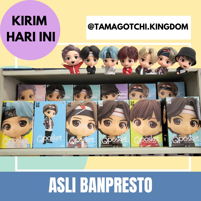 Jual Original Banpresto Q Posket Bts Tiny Tan Mic Drop Shopee Indonesia