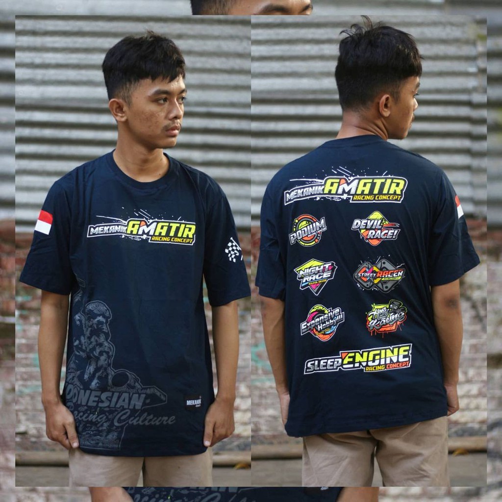 Jual Kaos Mekanik Amatir Kaos Racing Original Baju Racing Original