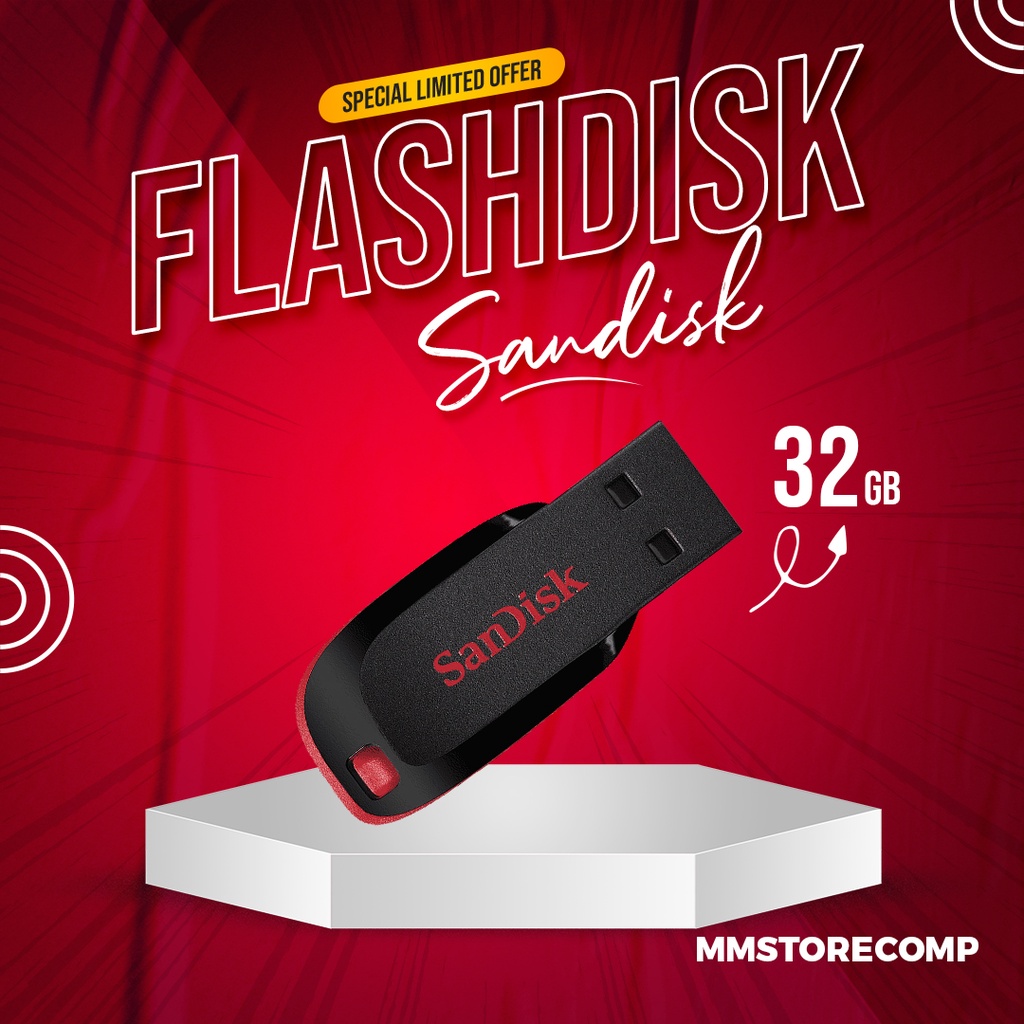 Jual Sandisk Cz Cruzer Blade Gb Shopee Indonesia