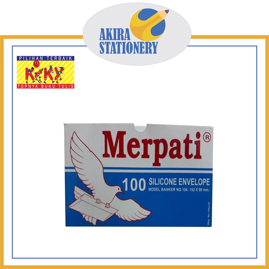 Jual Amplop Putih Kiky Merpati Mm X Mm Gr Pcs