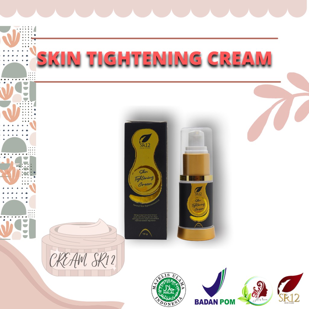 Jual PENGECANG CREAM PENUAN DINI MATA PANDA Skin Tightening Cream SR12