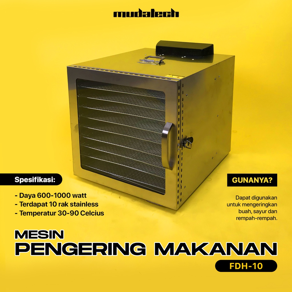 Jual Mesin Pengering Makanan Food Dehydrator Fdh Shopee Indonesia