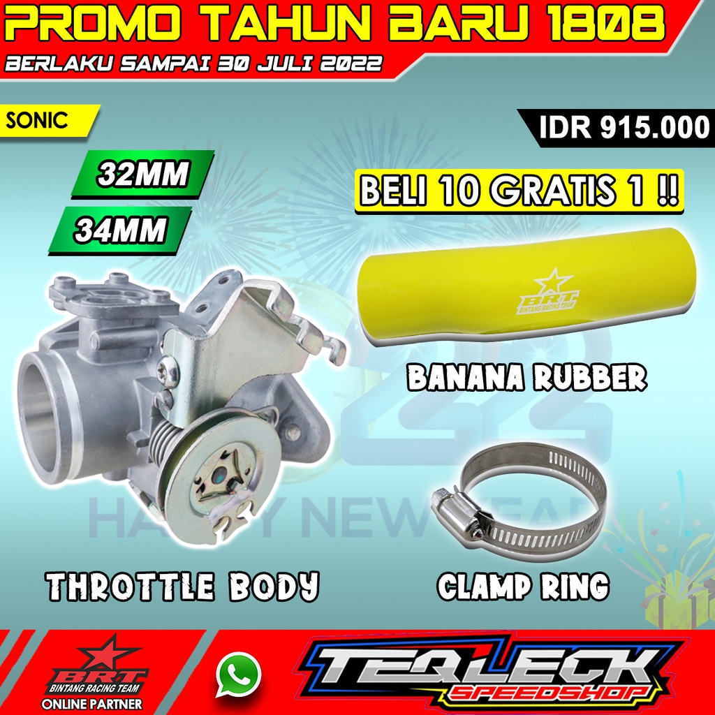 Jual Throttle Body Velocity Brt Tb Sonic Gtr Cbr Led Cb R Led