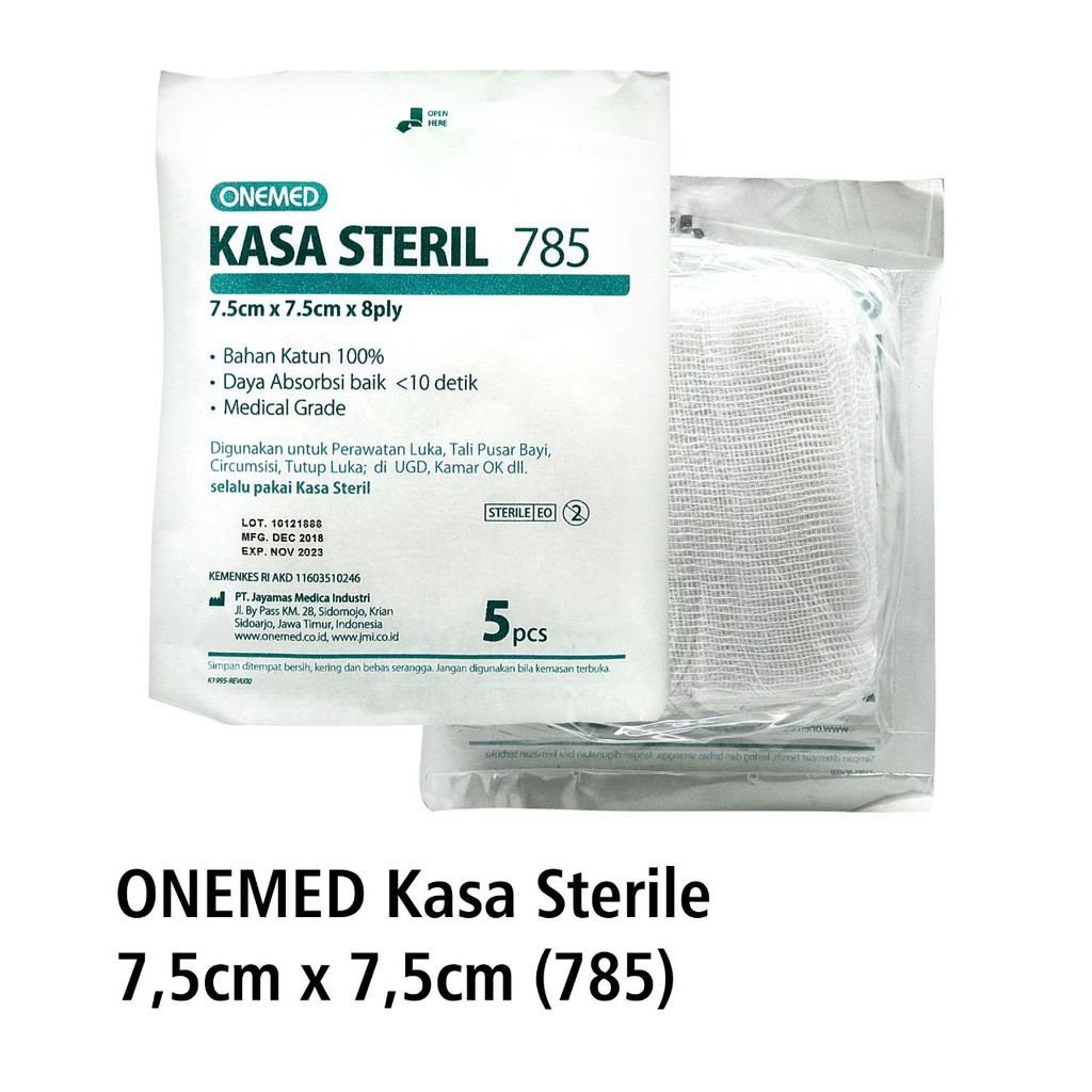 Jual Kasa Steril Onemed X Cm Ply Pcs Shopee Indonesia