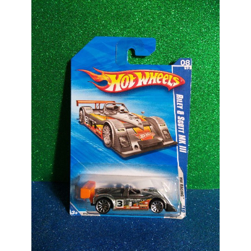 Jual Hot Wheels Riley Scott MK III HW Racing Abu Abu Grey Shopee Indonesia