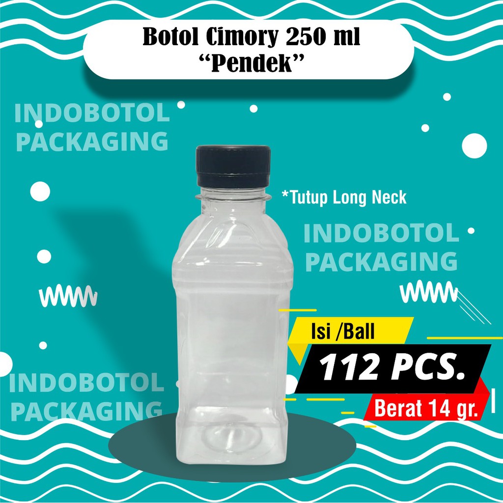 Jual Botol Plastik Cimory 250ml PENDEK Long Neck Shopee Indonesia