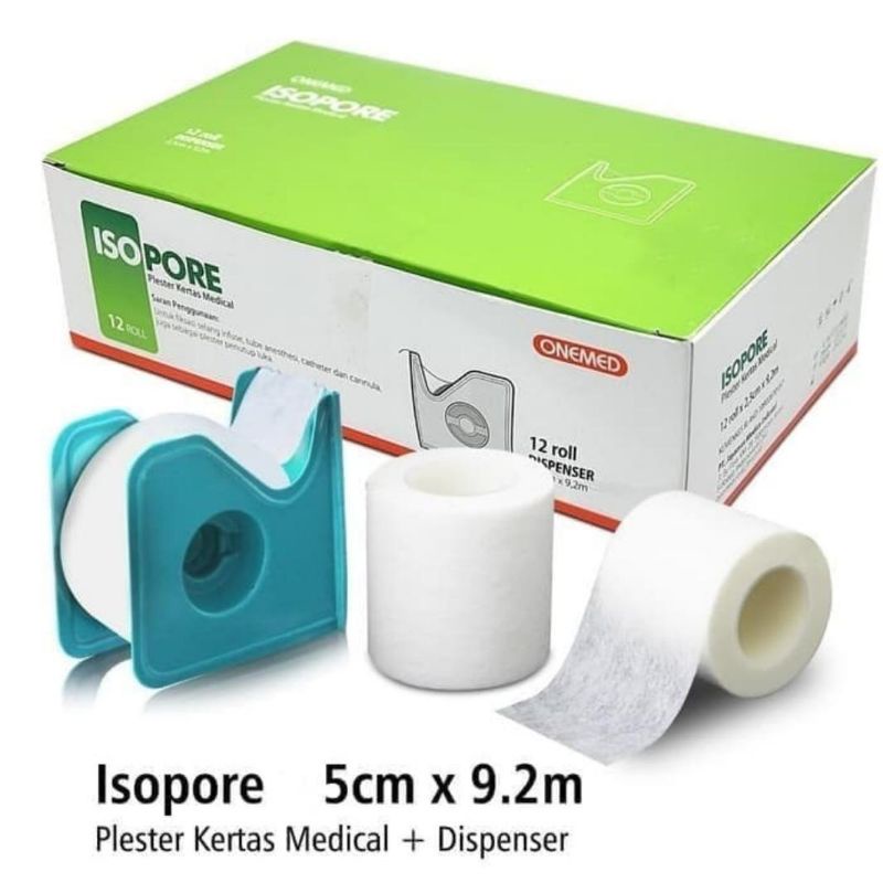 Jual Plester Isopore Micropore Cm X M Dispenser Kertas Medis