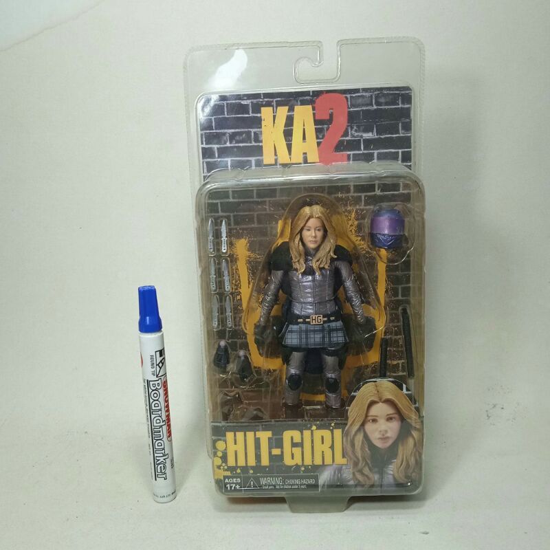 Jual Mainan Colonel Hit Girlkick Ass 2 KA2by Neca Action Figuretinggi