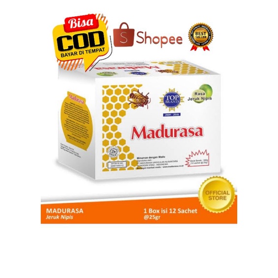 Jual Madurasa Minuman Herbal Madu Rasa Box Jeruk Nipis Isi Sachet