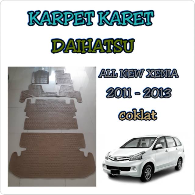 Jual Karpet Karet Mobil Daihatsu Xenia All New Xenia 2011 2014 Warna