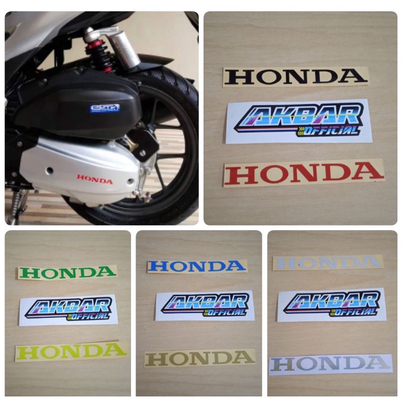 Jual Stiker Cvt Honda Vario Pcx Adv Beat Scoopy Spacy Genio Shopee