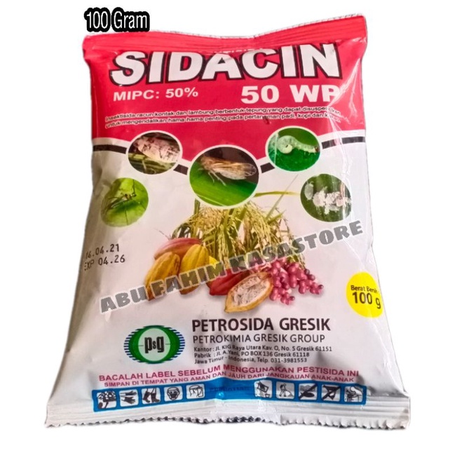 Jual SIDACIN 50 WP RACUN HAMA INSEKTISIDA RACUN SERANGGA Shopee