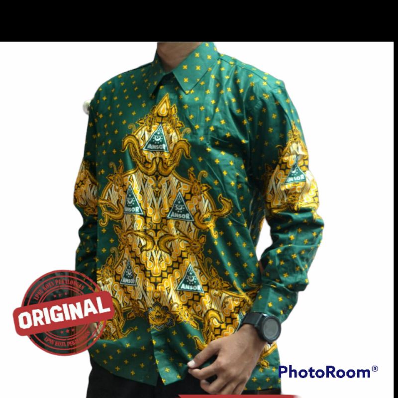 Jual BATIK ANSOR WAYANGAN KEMEJA ANSOR WAYANGAN Shopee Indonesia