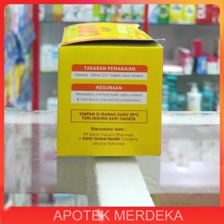 Jual Curvit Kaplet Strip Isi Tab Penambah Nafsu Makan Shopee