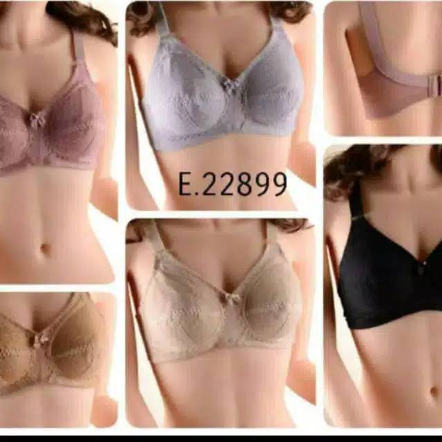 Jual Bra Bh Elena Tanpa Kawat Tanpa Busa Shopee Indonesia