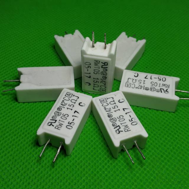 Jual Resistor Kapur RWT05 15 Ohm Original SANKEN Indonesia Shopee Indonesia