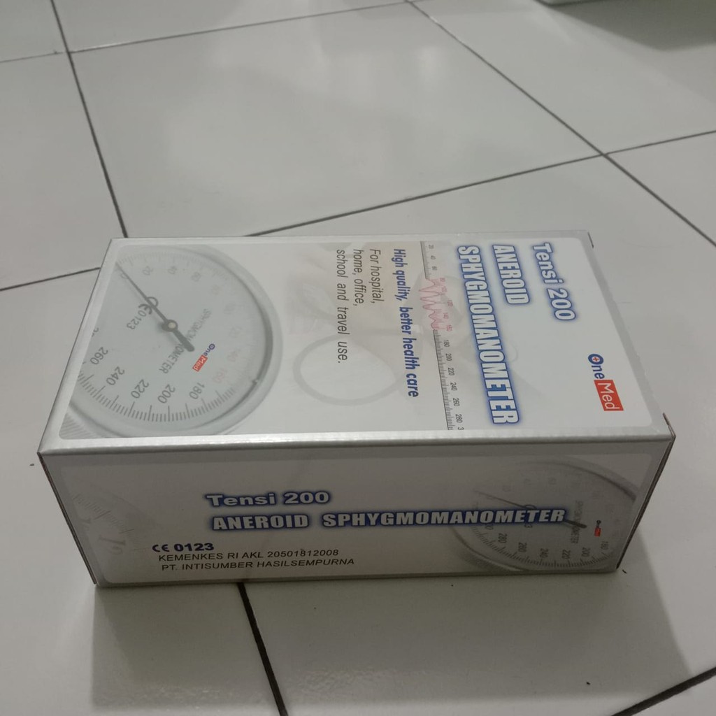 Jual TENSI MANUAL ONE MED TENSI JARUM ONEMED TENSI ANEROID ONEMED