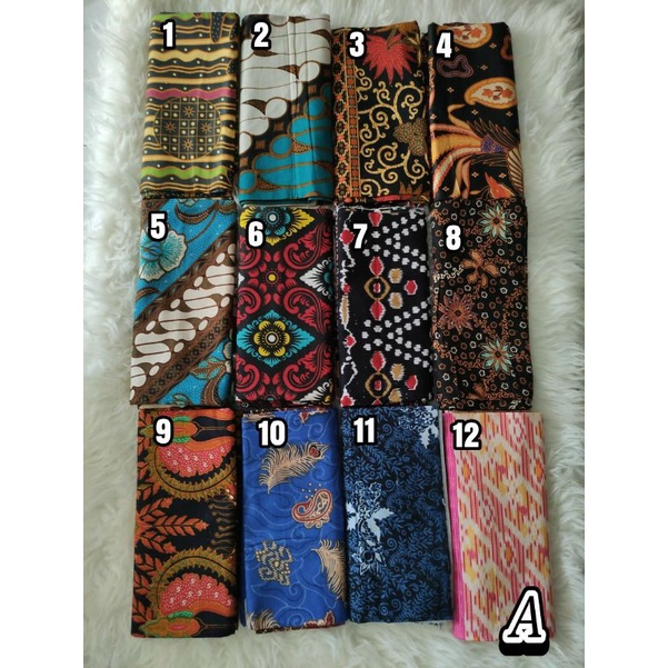 Jual Kain Batik Jarik Kebaya Kode Couple Katun Printing Sogan